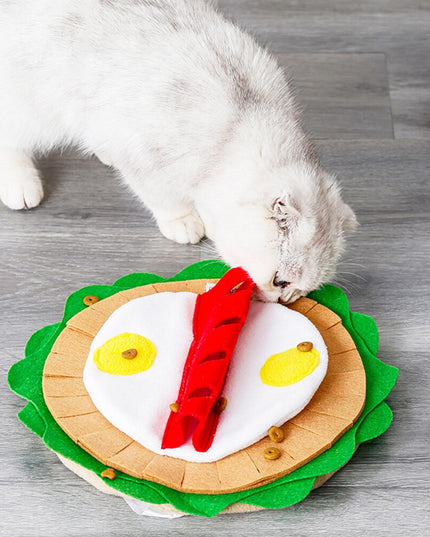 Breakfast Wrap Interactive Nosework Dog Toy