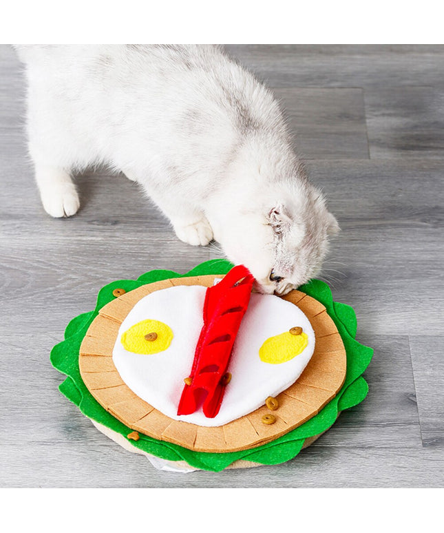 Breakfast Wrap Interactive Nosework Dog Toy