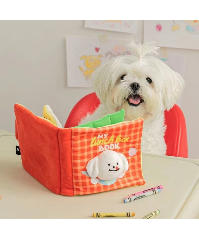 Lunch Sniff Book Interactive Nosework Dog Toy