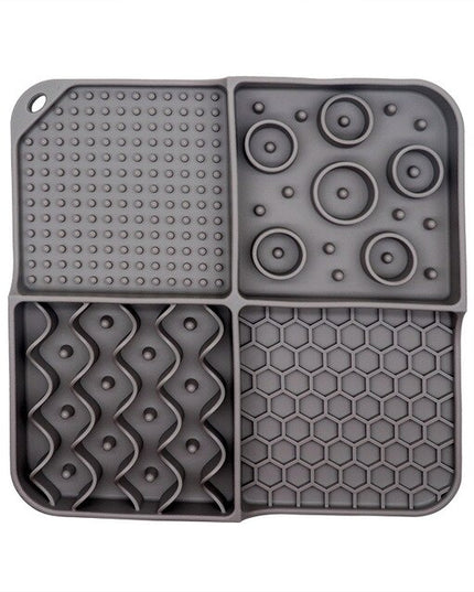 2-In-1 Slow Feeder Silicone Lick Mat