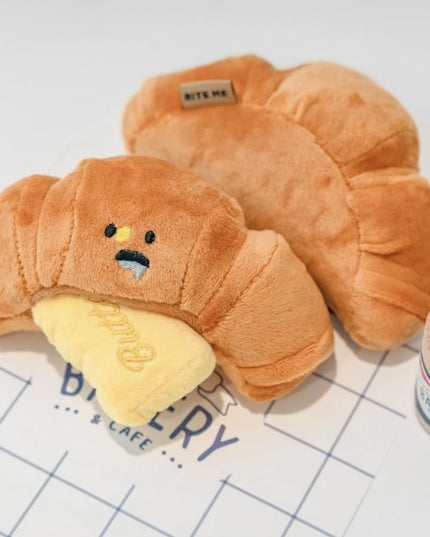 Croissant Butter Interactive Nosework Dog Toy