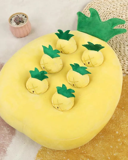 Pineapple Interactive Nosework Dog Toy