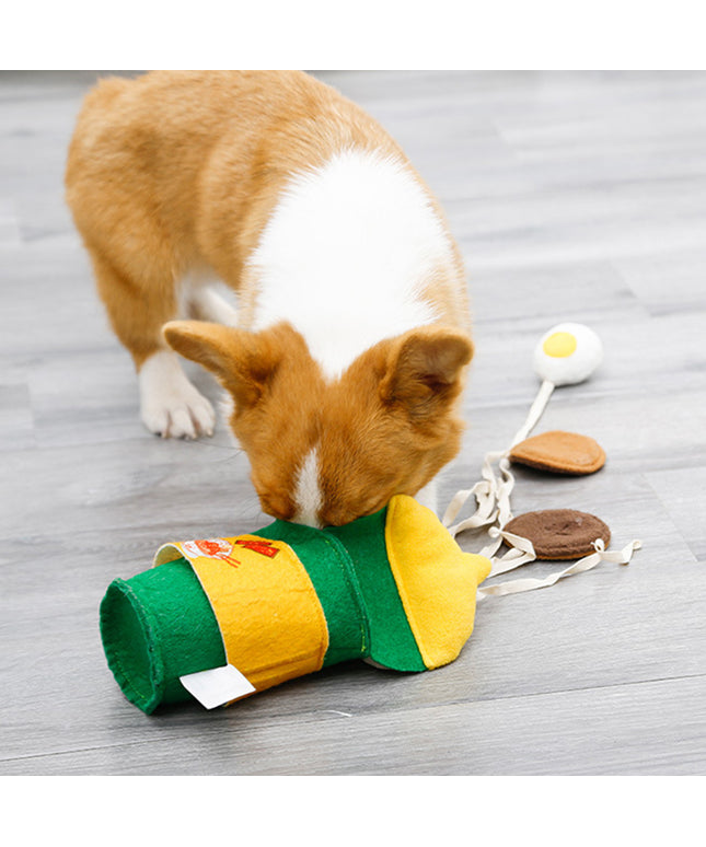 Cup Noodle Interactive Nosework Dog Toy