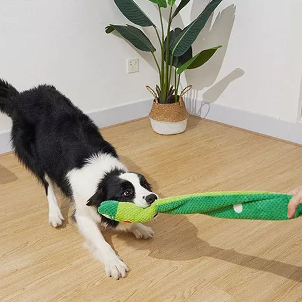 Long Worm Interactive Nosework Dog Toy