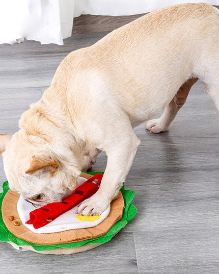 Breakfast Wrap Interactive Nosework Dog Toy