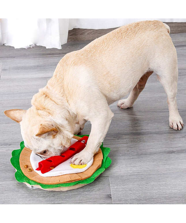 Breakfast Wrap Interactive Nosework Dog Toy