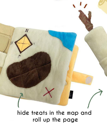 Scouts Sniff Book Nosework Dog Toy