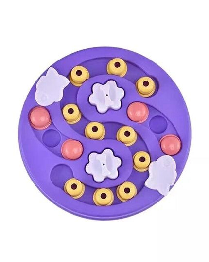 Advanced Sliding Maze Dog Puzzle Treat Toy