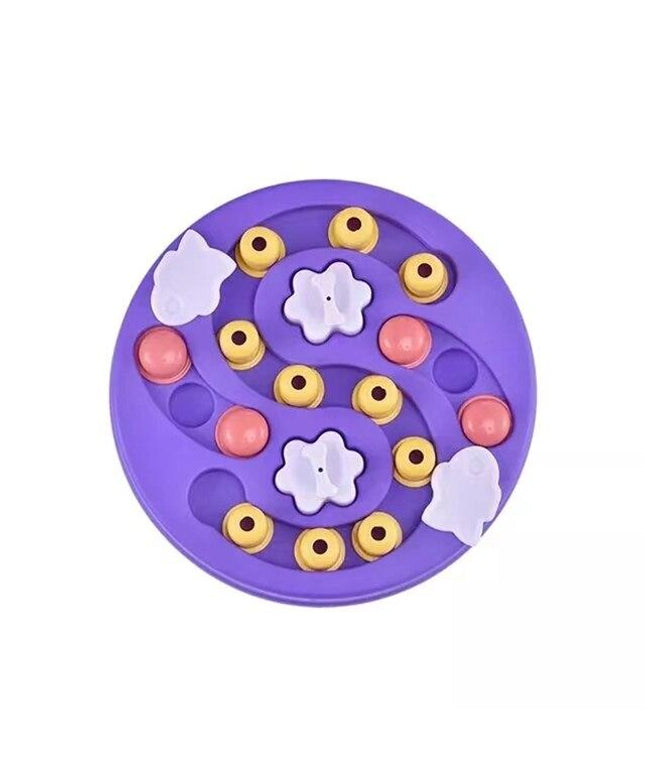 Advanced Sliding Maze Dog Puzzle Treat Toy