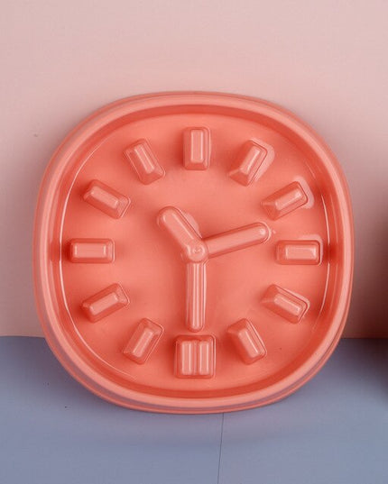Clock Slow Feeder Bowl