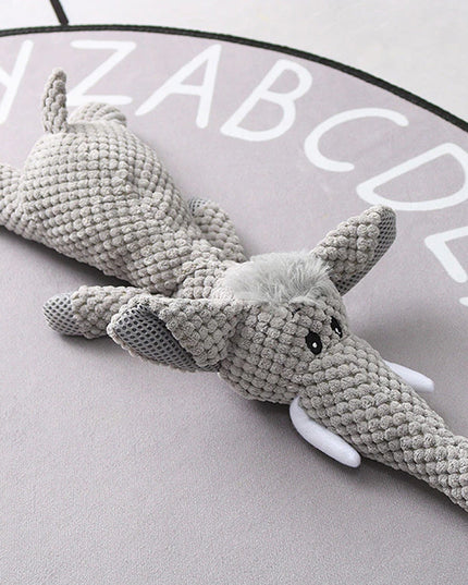 Cute Animal Squeaky Plush Dog Toy