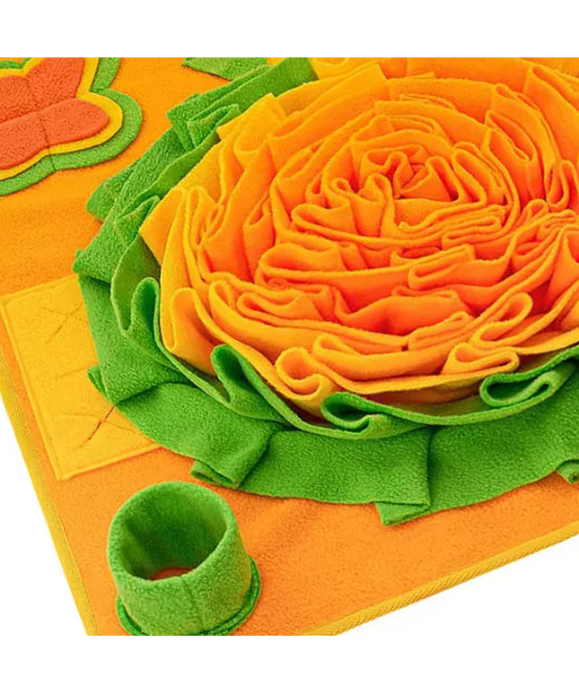 Advanced Orange Nosework Snuffle Mat