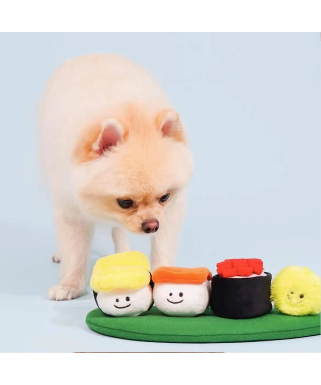 Sushi Interactive Dog Toy Set