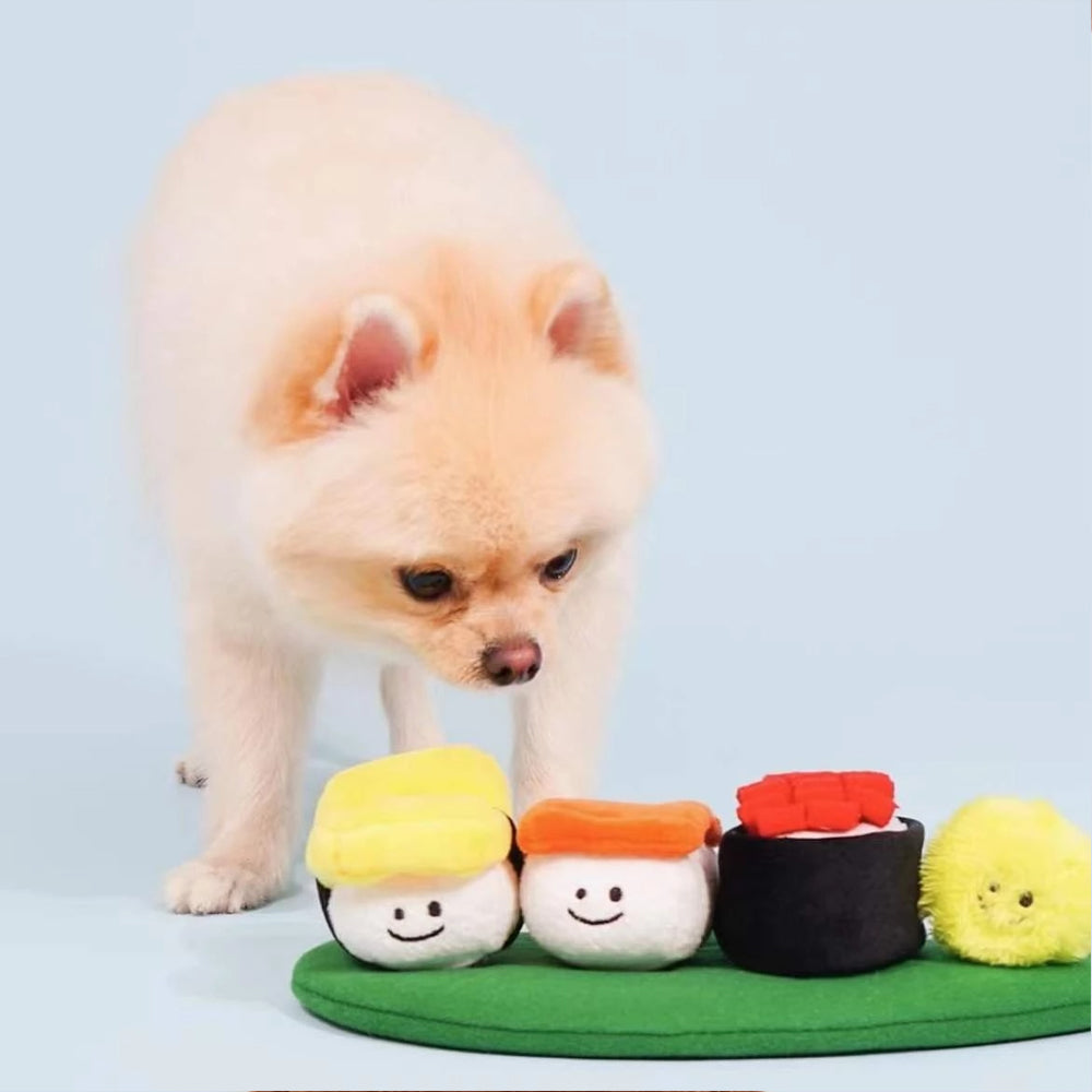 Sushi Interactive Dog Toy Set