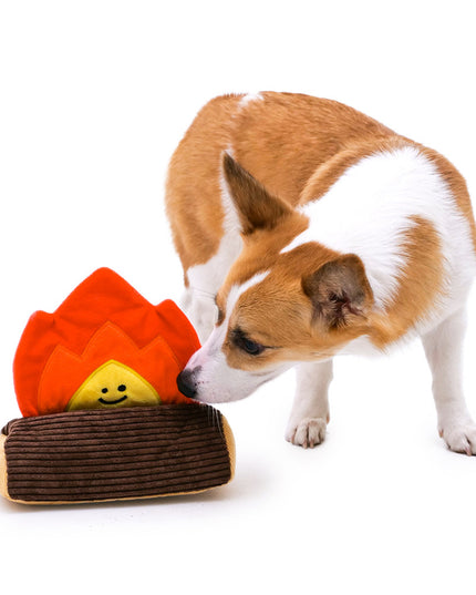 Campfire BBQ Interactive Dog Toy