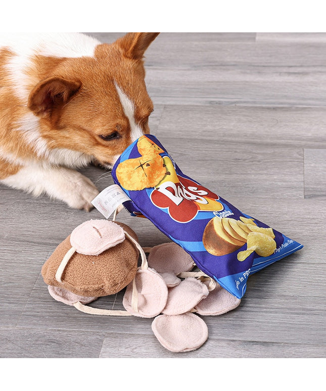 Potato Chips Interactive Nosework Toy