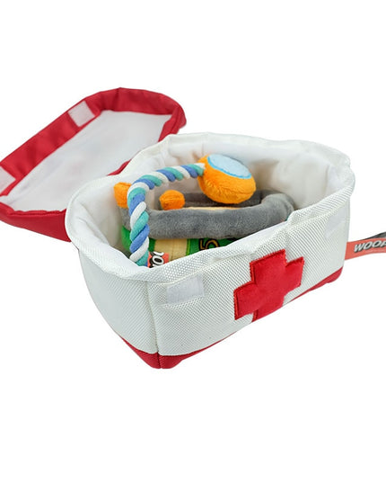 Medical Bag Interactive Dog Toy Set