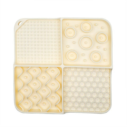 2-In-1 Slow Feeder Silicone Lick Mat