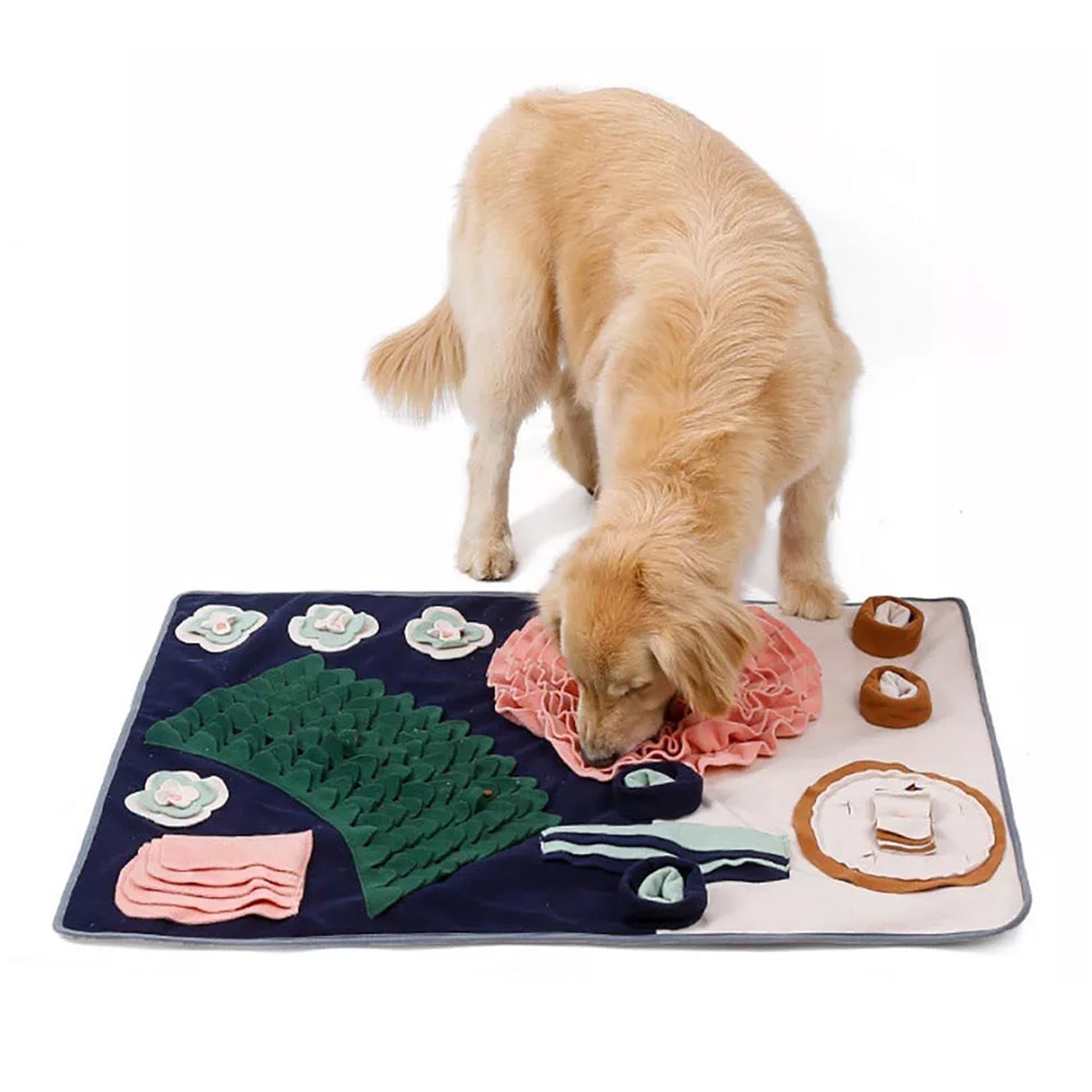 Large Snuffle Mat for Dogs, 32 x 24 inch Dogs Nosework Feeding Mat