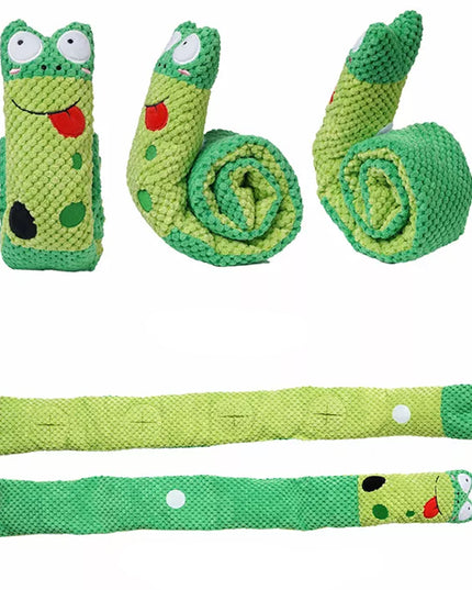 Long Worm Interactive Nosework Dog Toy