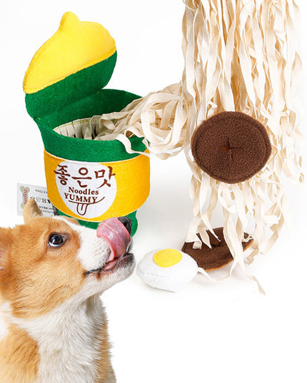 Cup Noodle Interactive Nosework Dog Toy