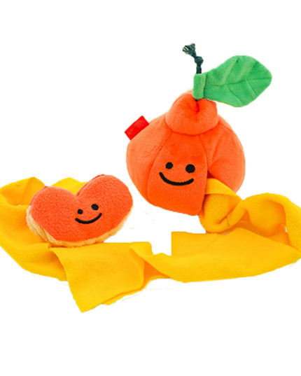 Orange Interactive Nosework Dog Toy