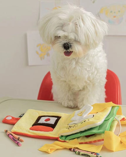 Lunch Sniff Book Interactive Nosework Dog Toy