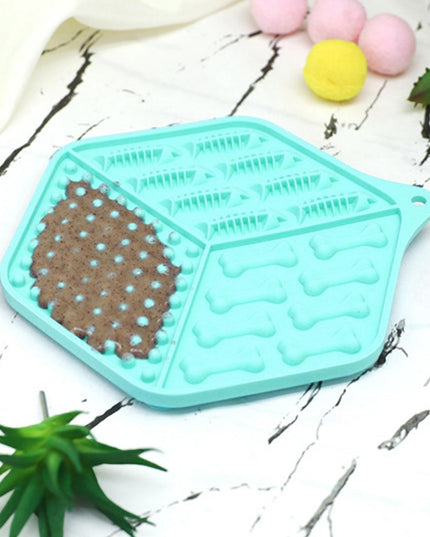Hexagon Silicone Lick Mat