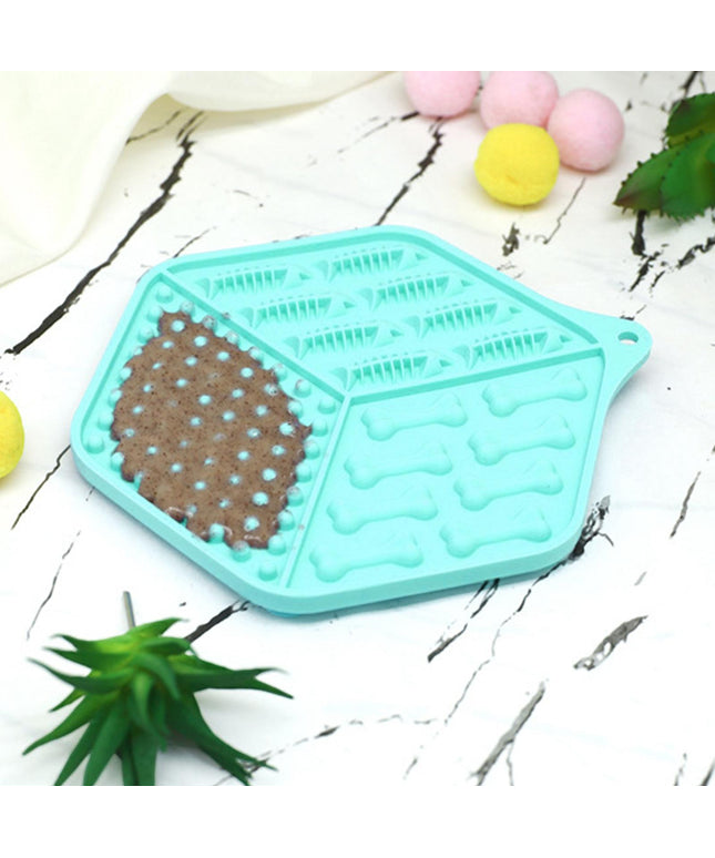 Hexagon Silicone Lick Mat