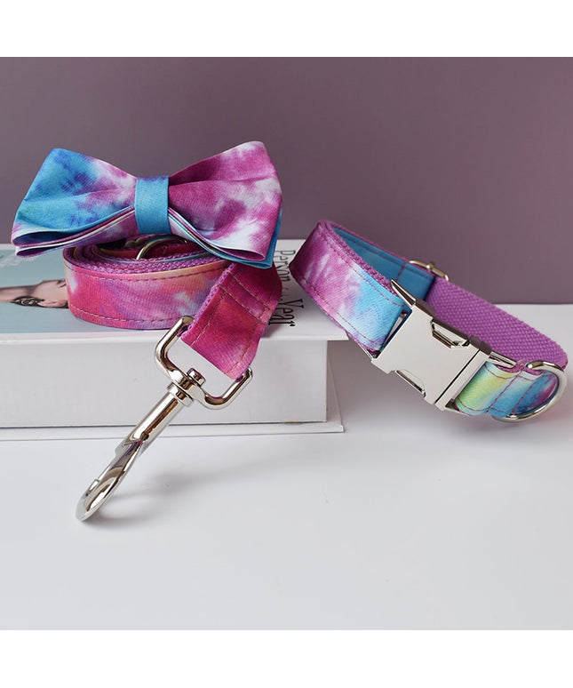 Colorful Tie Dye Leash