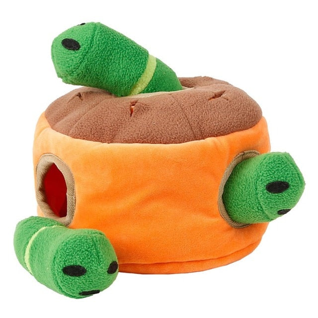 Caterpillar Interactive Nosework Dog Toy