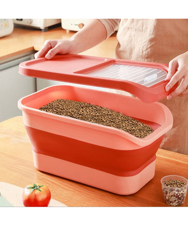 13LB Collapsible Dog Food Storage Container