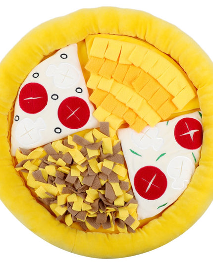 Pizza Slice Nosework Snuffle Mat