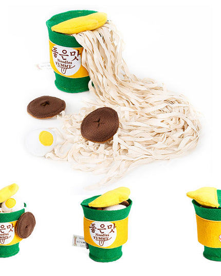 Cup Noodle Interactive Nosework Dog Toy