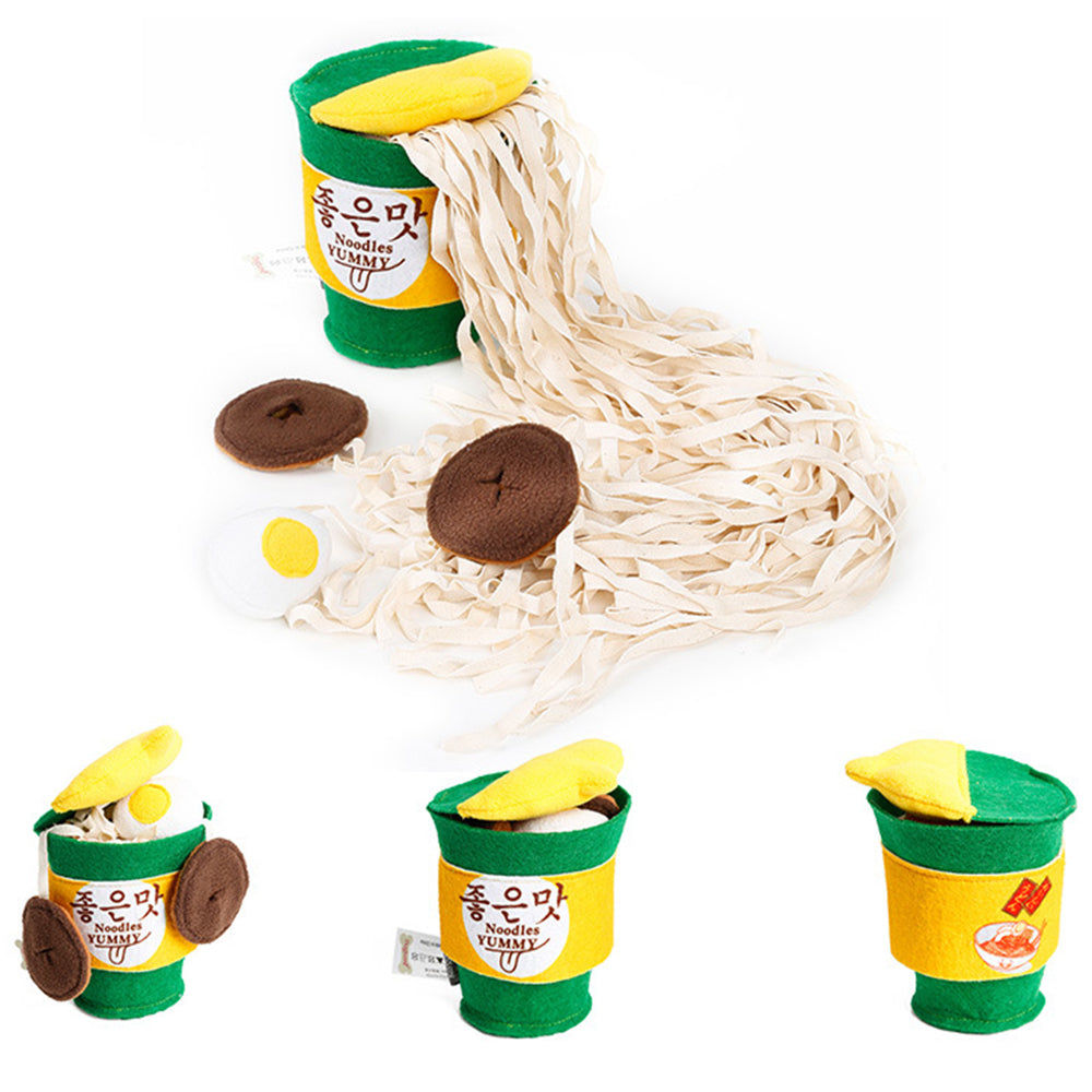 Cup Noodle Interactive Nosework Dog Toy