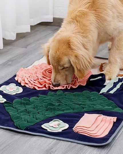 Large Flower Nosework Snuffle Mat