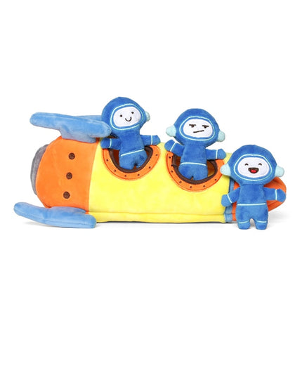 Rocket Spaceship Interactive Dog Toy
