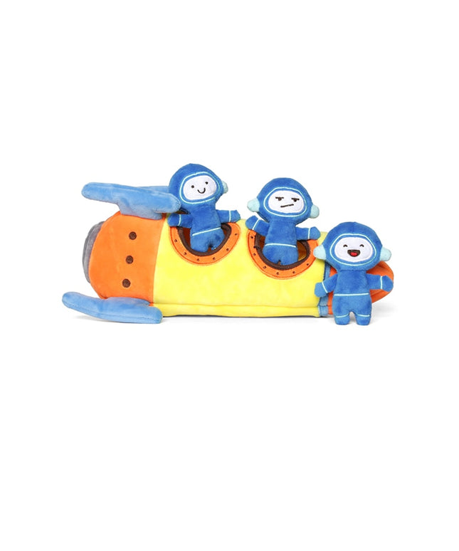 Rocket Spaceship Interactive Dog Toy