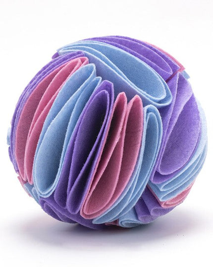 Felt Snuffle Ball Nosework Dog Toy