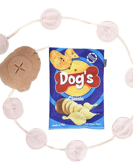 Potato Chips Interactive Nosework Toy