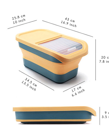 13LB Collapsible Dog Food Storage Container