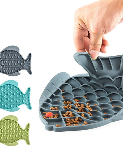Fish Silicone Lick Mat