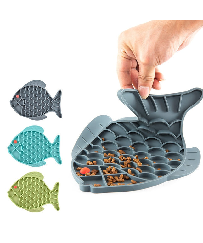 Fish Silicone Lick Mat