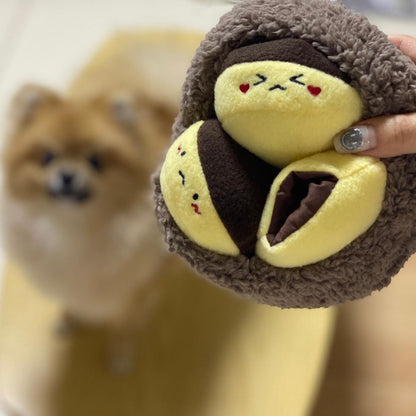 Chestnut Interactive Nosework Dog Toy