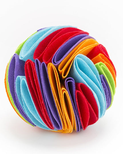 Felt Snuffle Ball Nosework Dog Toy