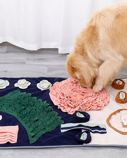 Large Flower Nosework Snuffle Mat