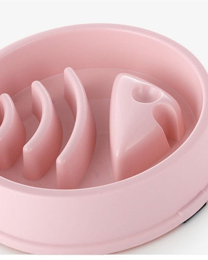 Small Fish Shaped Slow Feeder Bowl