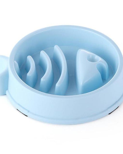 Small Fish Shaped Slow Feeder Bowl