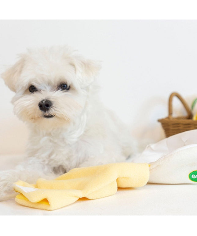 Banana Interactive Nosework Dog Toy