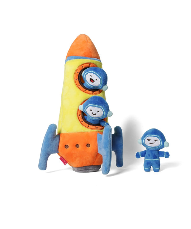 Rocket Spaceship Interactive Dog Toy